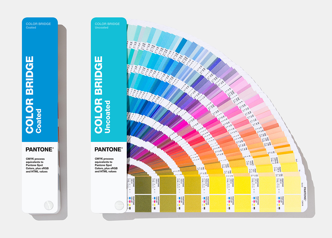 Pantone Color Bridge coated and uncoated